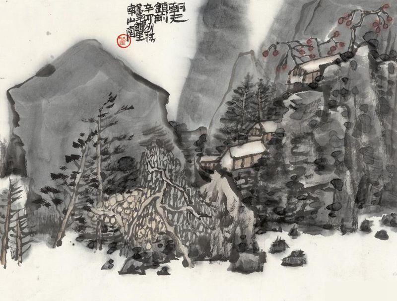 刘朴:清墨写山水 大象正画心